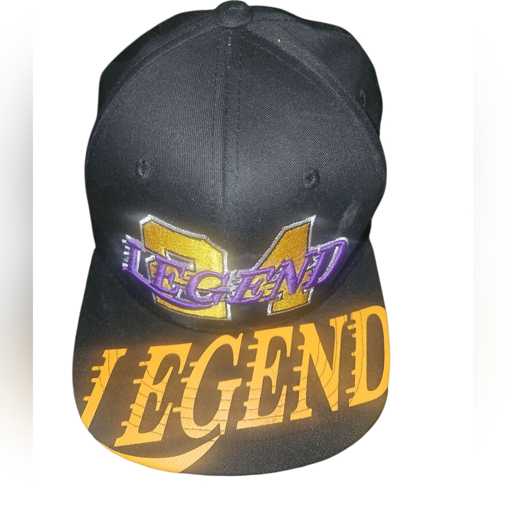 Legend Black and Gold Adjustable Cap